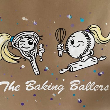 Custom Banner for Softball Sisters' Baking stand