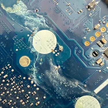 Sửa mainboard Asus Gaming cháy phôi