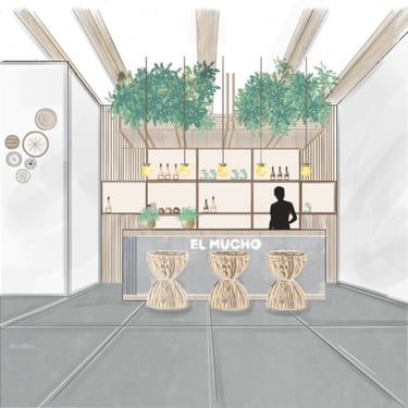 Conception espace bar