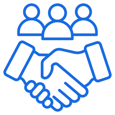 a handshake of a handshake with a handshake