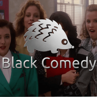 a group of people standing around a hedge