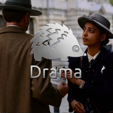 a man in a hat and a woman in a hat