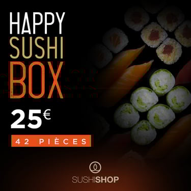 a sushi box with sushi sushi box , sushishop code promo offre mercredi , reduction codepromosanspubs