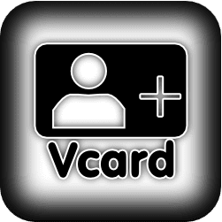 Mostrar QR code para Vcard