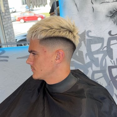 skin fade ant dazytu plauku