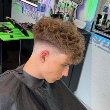 skin fade ir french crop garbanoti plaukai