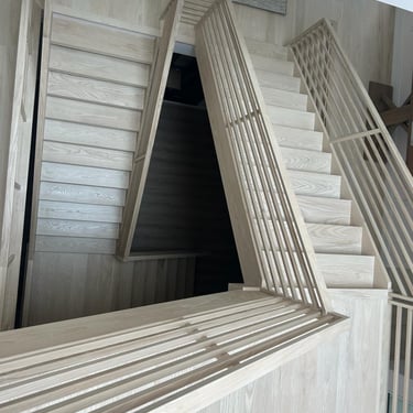 full stairs renovation.