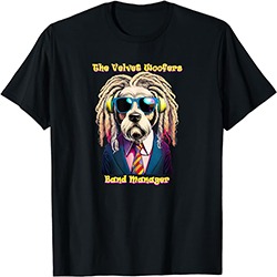 The Velvet Woofers - T-shirts and Other Merchandise - Silver - Band Manager