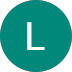 Un cercle vert avec la lettre L