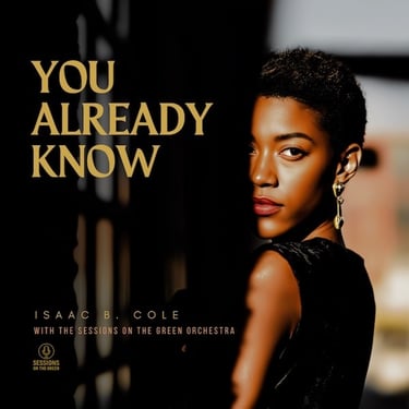 Closeup of confident woman in gold-toned lighting — cover art for 'You Already Know'.