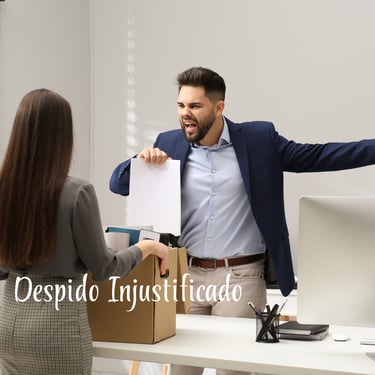 "En México, un despido es injustificado cuando el patrón no prueba una causa legal"