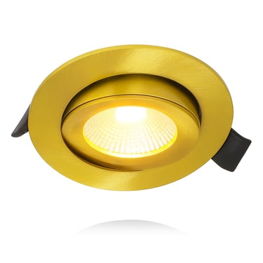 gouden spot 6W kantelbaar, 3 lichtkleuren IP 65