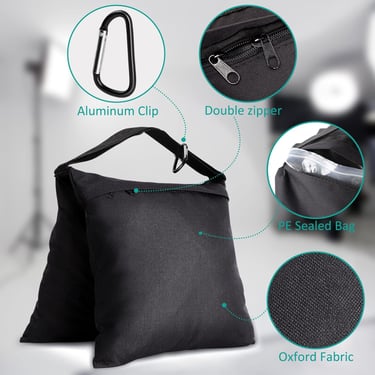 Weighted sandbags for stability