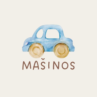 Mašinos, žaislinis transportas, lėktuvai, traukiniai