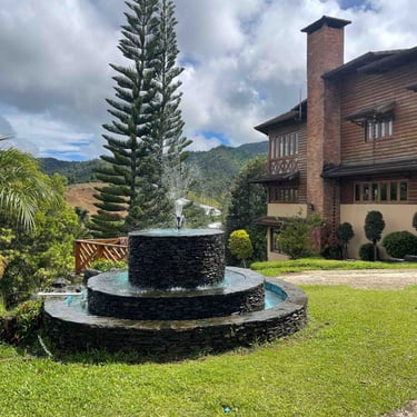 Fuente de agua villa presidencial Constanza