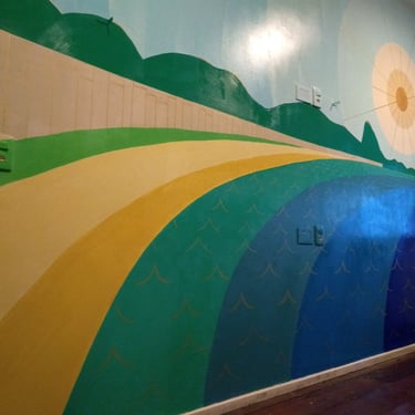 Fresque dortoir hostel Rio de Janeiro