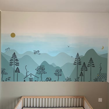Fresque chambre enfant