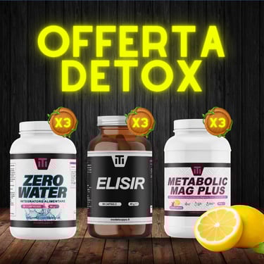 a variety of vitamin - rich products including a detoxoxant
