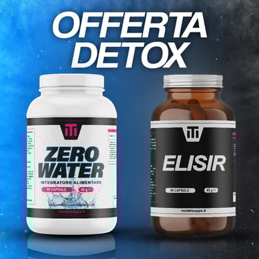 a bottle of zero water and a bottle of zero water