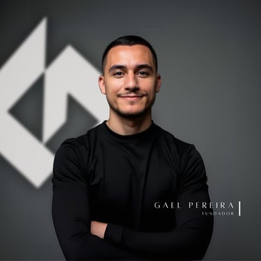 Gael Pereira, administrador e fundador da Gael Soluções, especialista em soluções e branding