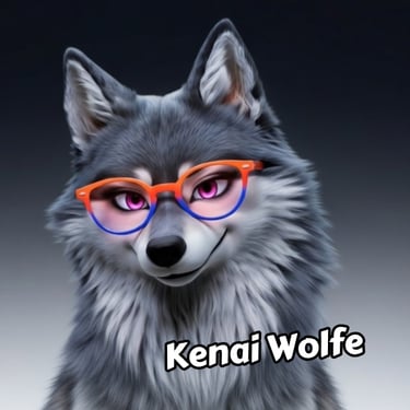 Avatar de Kenai Wolfe représenté par une louve stylisée