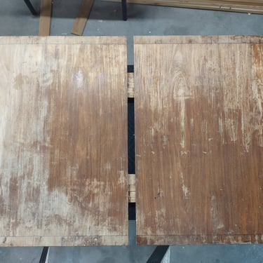 pre world war ll Drexler dining table, after washing with water and dish soap