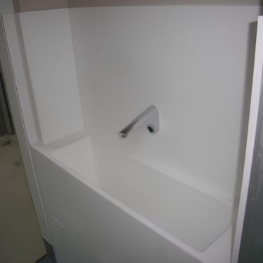Χειρουργικοί νεροχύτες surgical sink scrub up solid surfaces