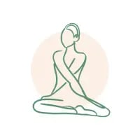 silhouette femme posture yoga enfant