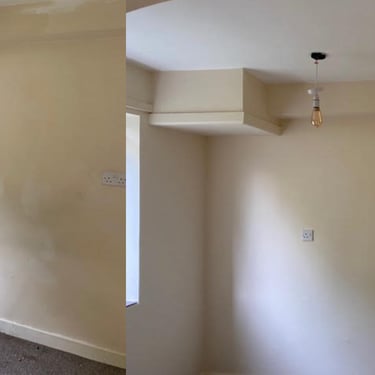 Photo of painted room