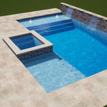 Pool 3D Design Example