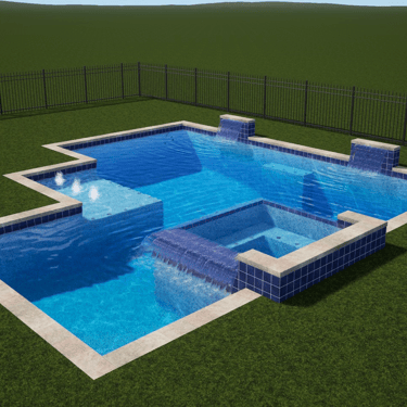 Pool 3D Design Example