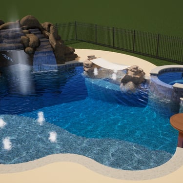 Pool 3D Design Example