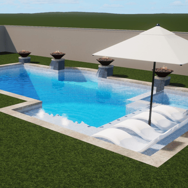 Pool 3D Design Example