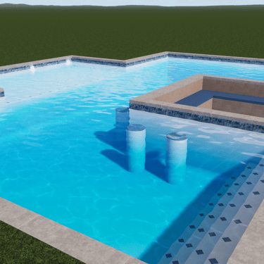 Pool 3D Design Example