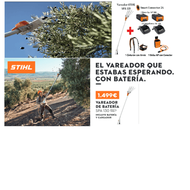 VAREADOR STIHL SPA 130.MONTEAGRIAUTO.MONTEJICAR