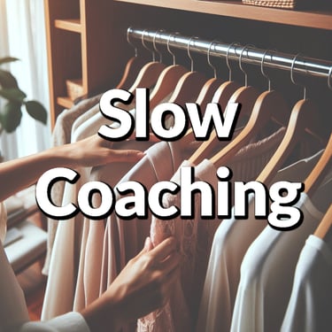 Le slow coaching par Aurélie Kalenda vous permet d'optimiser votre garde-robe.
