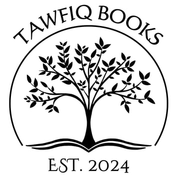 Tawfiq Books Tree logo white