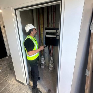 Tony & George Eleter on the Construction site