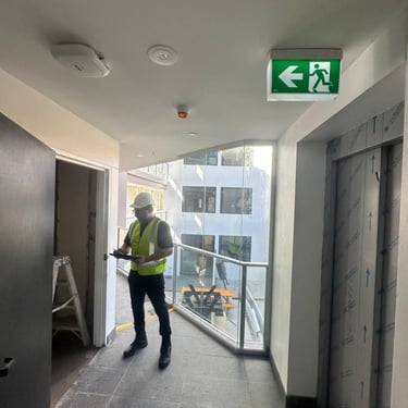 Tony & George Eleter on the Construction site