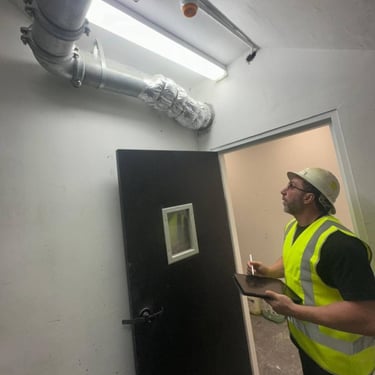 Tony & George Eleter on the Construction site