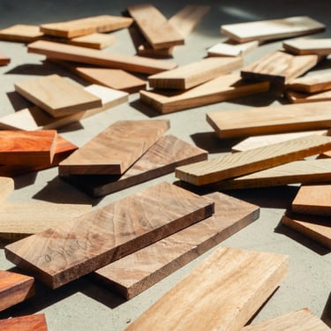 wood scales for knife handle, olive wood, Bocote, Wenge, Cherry wood