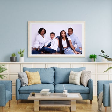 family photography artwork