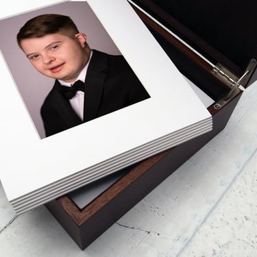 senior photography matted prints