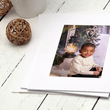 kids photography matted prints