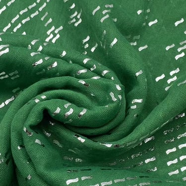 Faux green assuit print scarf