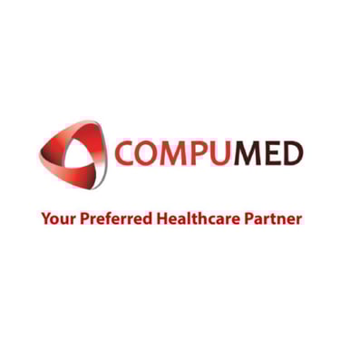 CompuMed logo with red abstract icon and the slogan Your Preferred Healthcare Partner