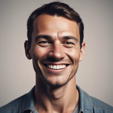 A friendly dentist consulting with a patient in a bright office.