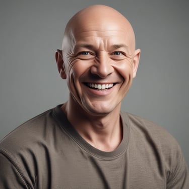 A happy customer standing in front of their new property in Dakhla, Morocco.