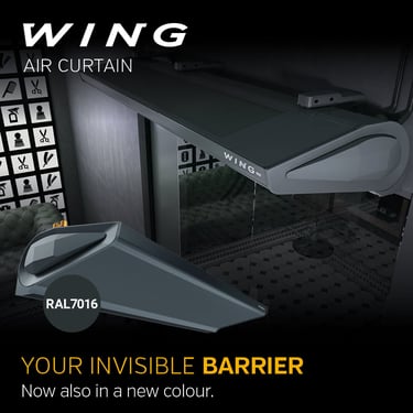 Black Air curtains Wing