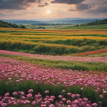 Solar panels are installed on a rooftop under a partly cloudy sky, capturing sunlight efficiently. The panels are aligned in neat rows, suggesting a modern approach to renewable energy.